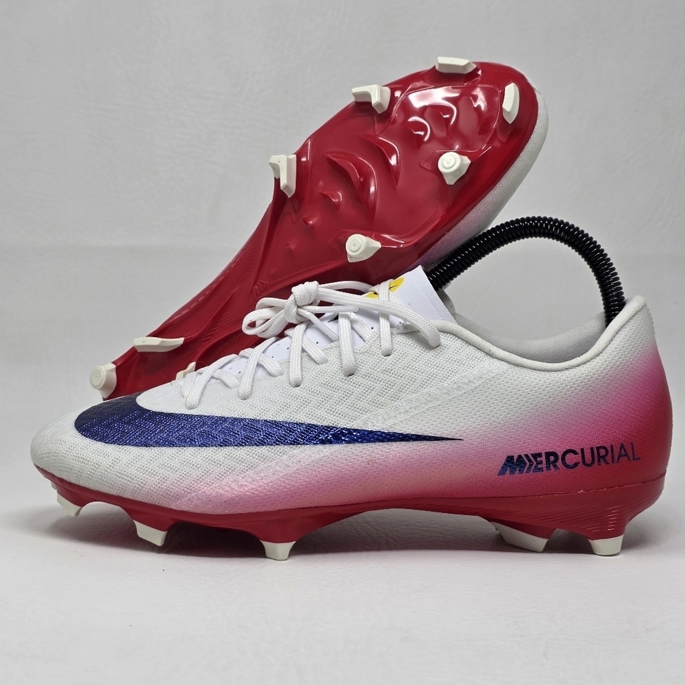 Nike Vapor 16 Academy FG/MG Men's Size 6.5 Soccer Cleats White HJ7332-600 New